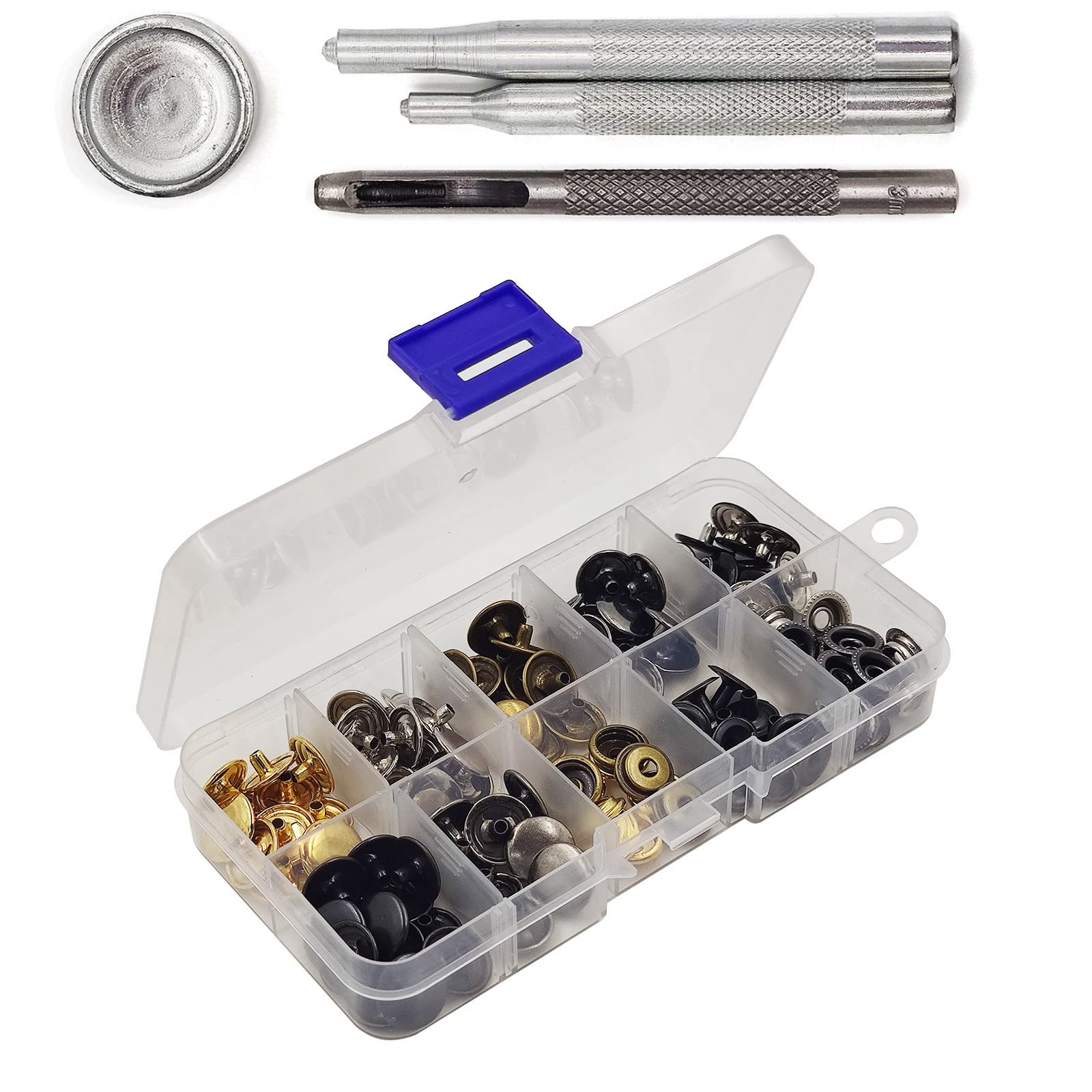 ヴィンテージレザーハンチングスタッズ付き Amazon.co.jp: OCEVEN レザークラフト ジャンパーホック 打ち具